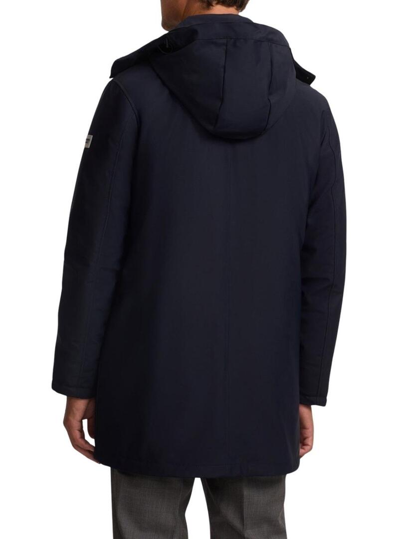 Giubbotto tecnico Parka Silbon Tailoring marino per uomo