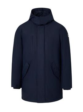 Giubbotto tecnico Parka Silbon Tailoring marino per uomo