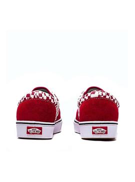 Sneaker Vans ComfyCush Era Check Rosso Uomo