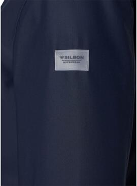 Giubbotto tecnico Parka Silbon Tailoring marino per uomo
