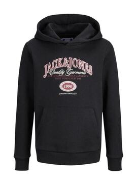 Felpa Jack and Jones Ari nera per bambino