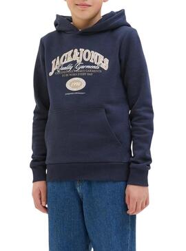 Felpa Jack and Jones Ari blu per bambino