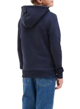 Felpa Jack and Jones Ari blu per bambino