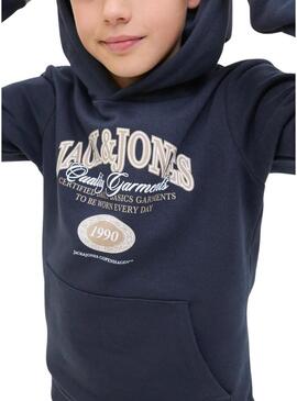 Felpa Jack and Jones Ari blu per bambino