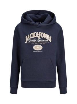 Felpa Jack and Jones Ari blu per bambino