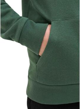 Felpa Jack and Jones Ari verde per bambino