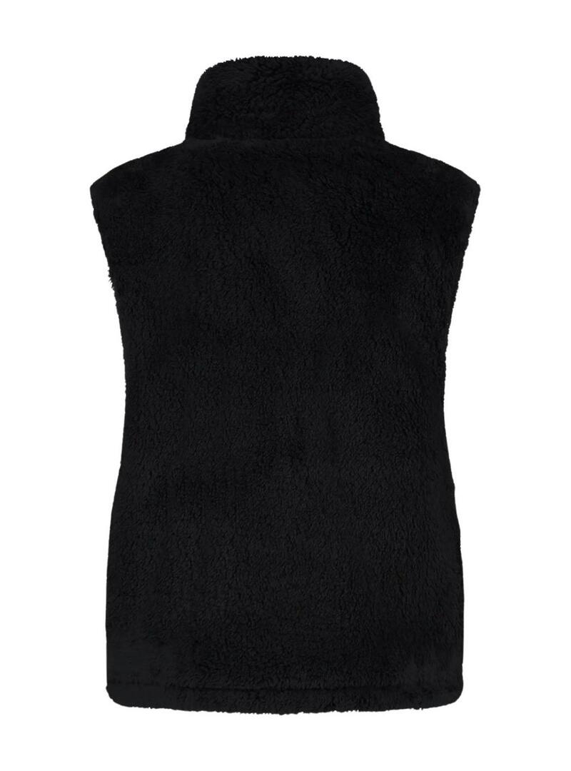 Giacca Only Bari Teddy nera per donna.