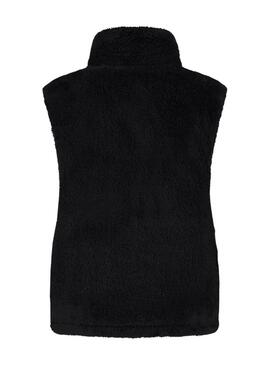 Giacca Only Bari Teddy nera per donna.