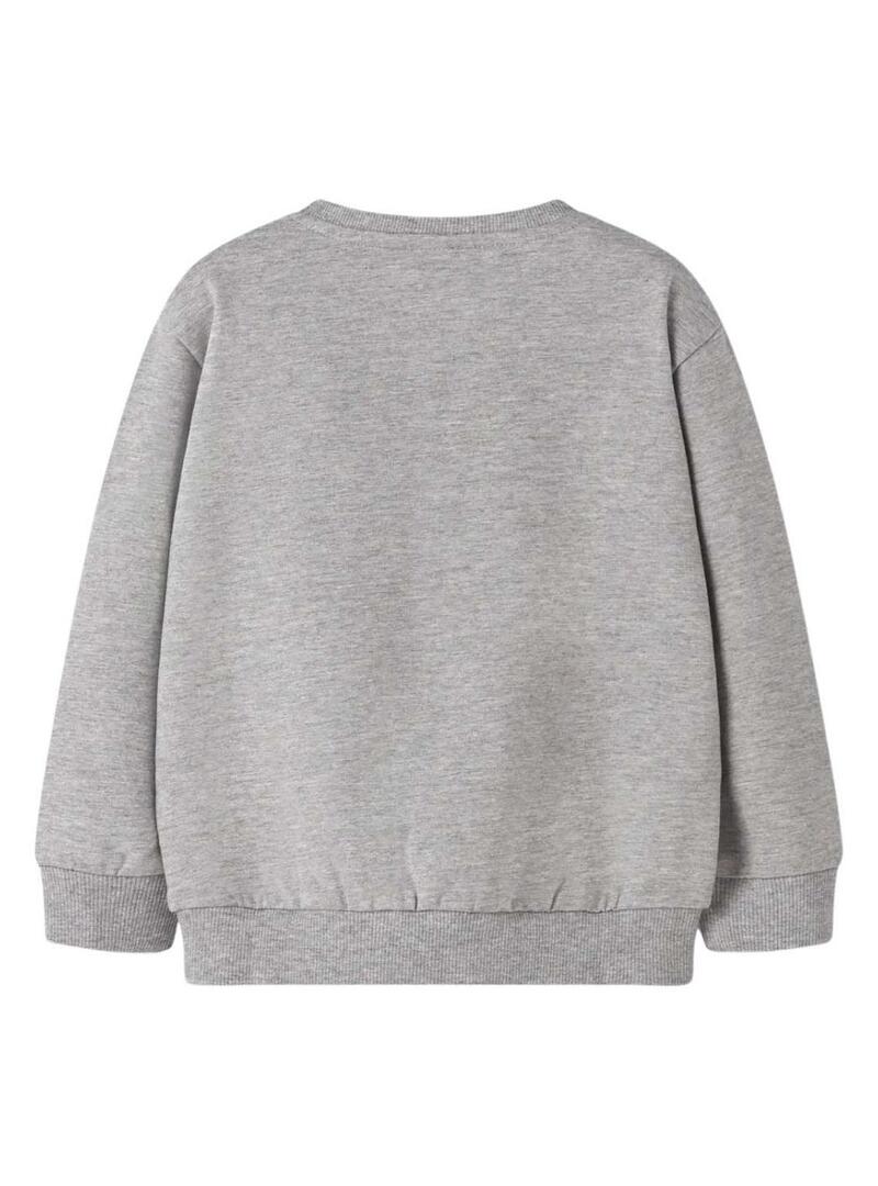 Felpa Name It Roval grigia per bambino