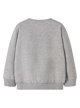 Felpa Name It Roval grigia per bambino