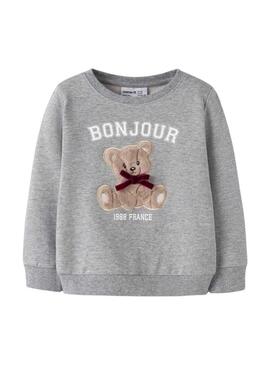 Felpa Name It Frear grigia per ragazza