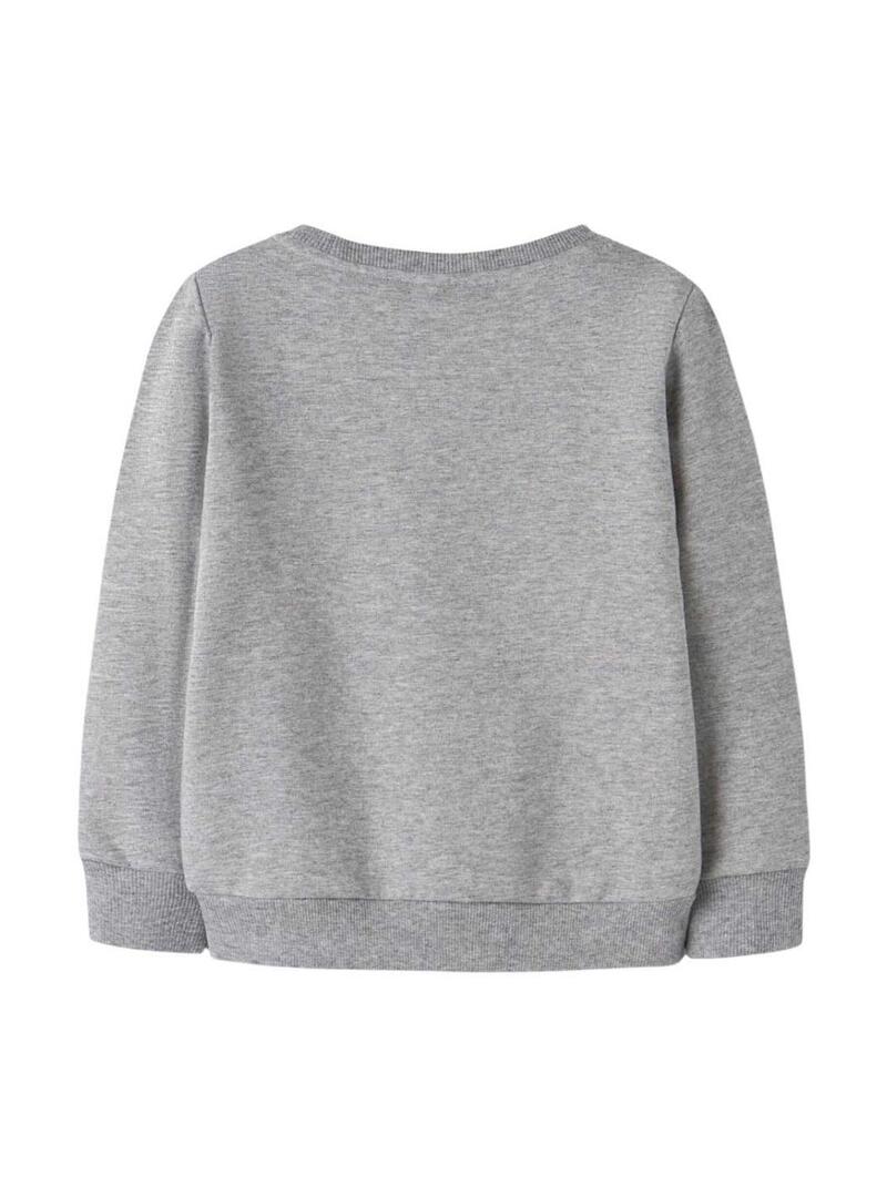 Felpa Name It Frear grigia per ragazza