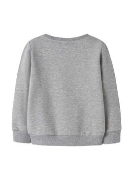 Felpa Name It Frear grigia per ragazza