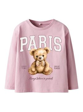 Maglietta Name It Frearaja rosa per ragazza