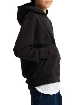 Felpa Vans By Board nera per bambino e bambina