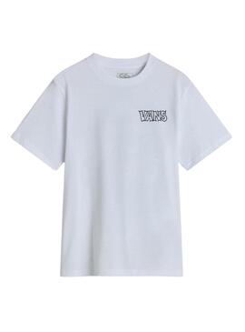 Maglietta Vans Classified bianca per bambino e bambina
