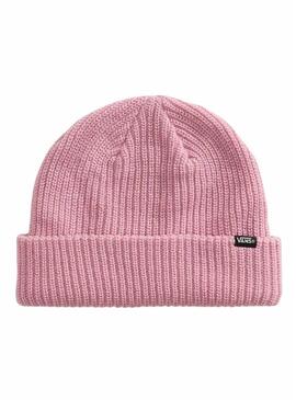 Cappello Vans Basic Cuff rosa per bambina e bambino.