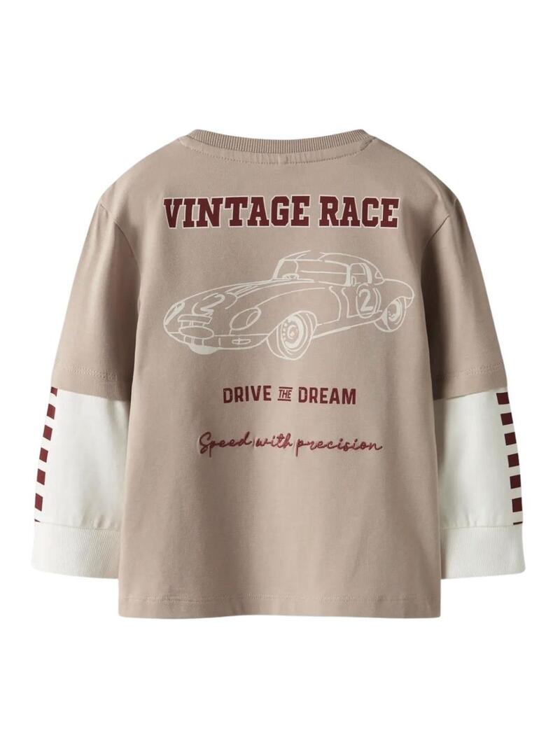 Maglietta Name It Richael beige per bambino