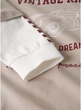 Maglietta Name It Richael beige per bambino