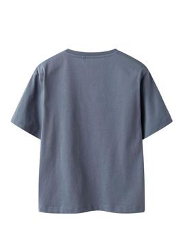 Maglietta Name It Sato blu per bambino