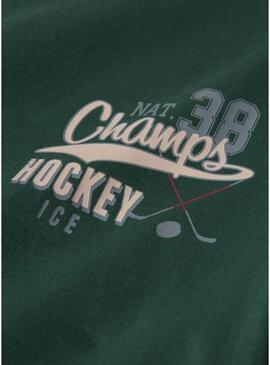 Felpa Name It Saul verde per bambino