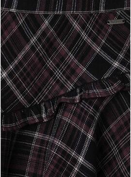 Gonna Pepe Jeans Diane blu scuro e rosa per bambina.