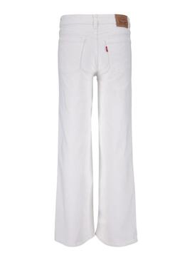 Pantaloni Jeans Levis Wide Gamba Blu per Bambina