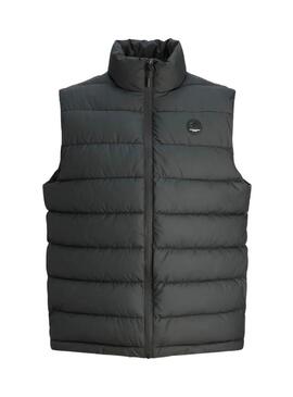 Gilet Jack and Jones Point nero per uomo