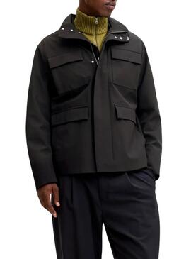 Giacca Jack and Jones Blaaspen nera per uomo