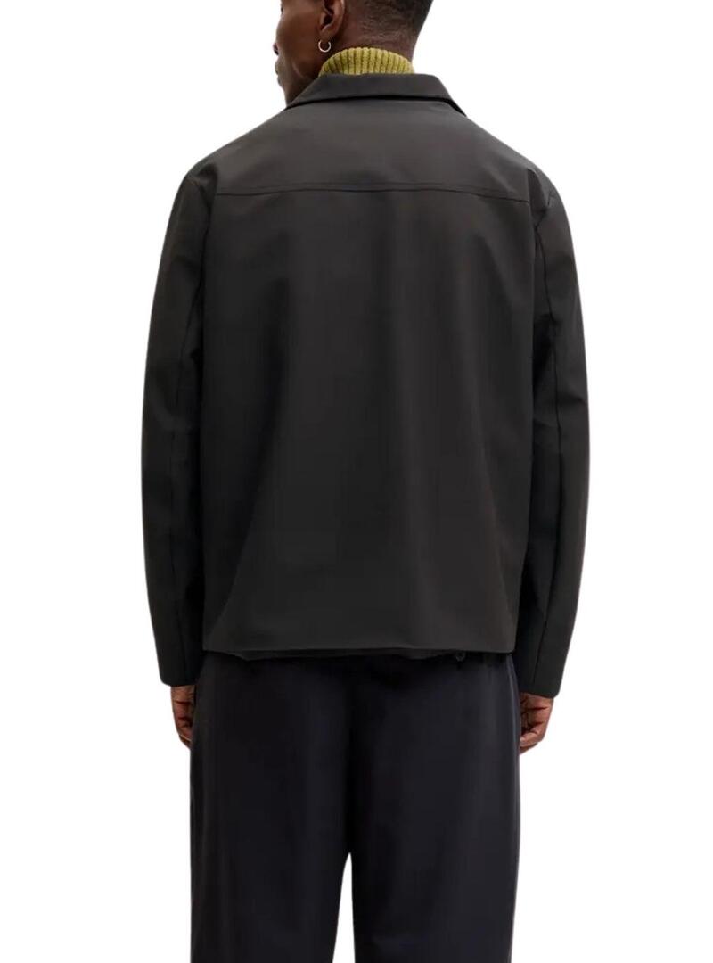 Giacca Jack and Jones Blaaspen nera per uomo