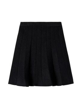 Gonna in maglia Name It Sonia nera per bambina