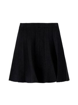 Gonna in maglia Name It Sonia nera per bambina