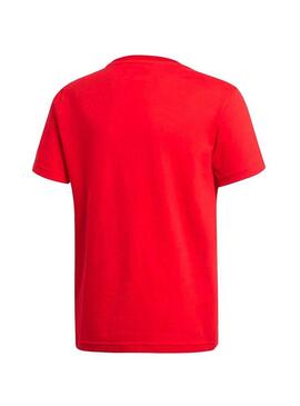 T-Shirt Adidas Trefoil Rosso