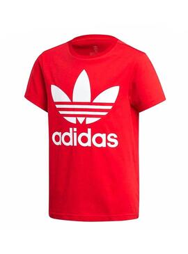 T-Shirt Adidas Trefoil Rosso