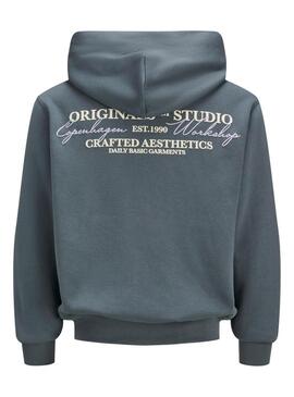 Felpa Jack and Jones Islington bianca per uomo