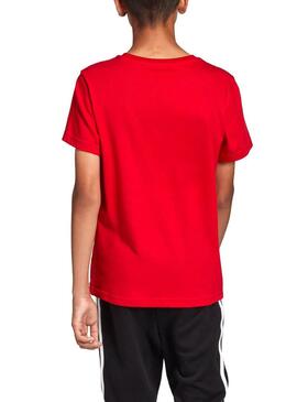 T-Shirt Adidas Trefoil Rosso