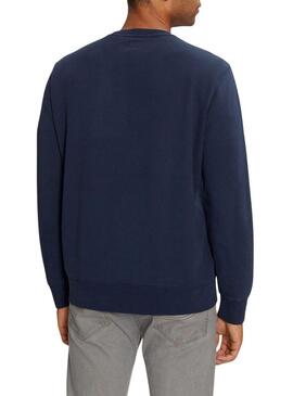 Felpa Levi's basica blu  per uomo