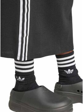 KNITTED SKIRT   BLACK