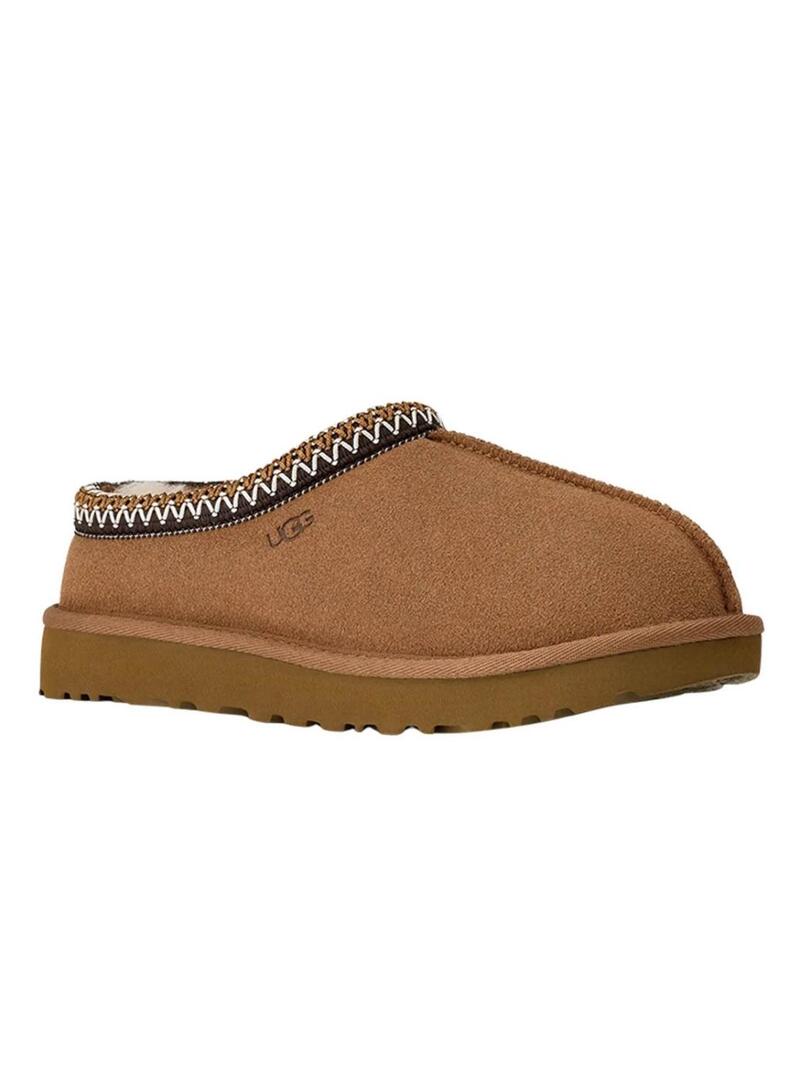 Ciabatte UGG Tasman II color castagna per donna