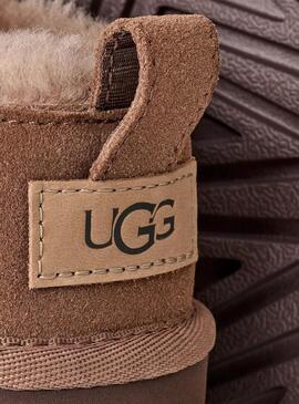 Stivali UGG Classic Micro marrone per donna