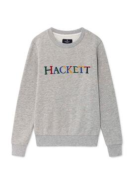 Felpe Hackett Logo Multicolor Bambino