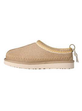 Ciabatte UGG Tasman Biarritz beige per donna