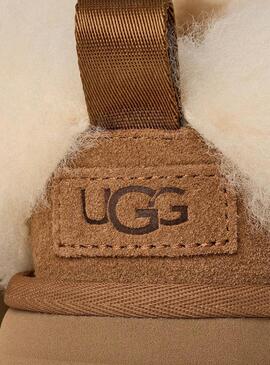 Zoccoli UGG Tazzelle color cammello per donne