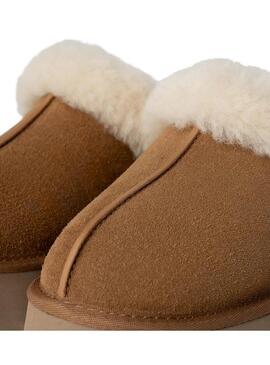 Scarpe UGG Disquette camel per donna