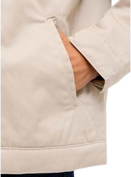 Giacca Jack and Jones Norrebro beige per bambino