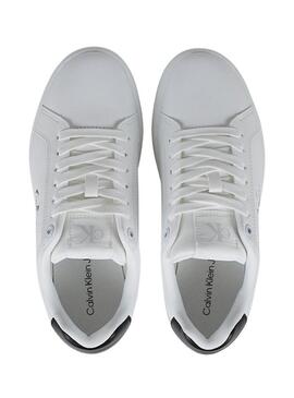 Sneakers Calvin Klein Jeans Classic Cupsole bianche da donna.