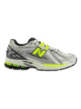 Scarpe da ginnastica New Balance U1960 bianche, grigie e verdi per uomo