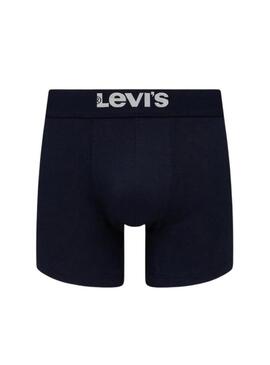 Confezione da 3 boxer Levis Giftbox in denim navy per uomo.