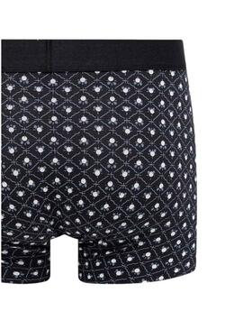 Confezione di 2 boxer Levis Minimal neri per uomo.