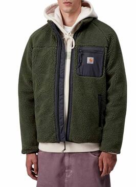 Giacca in pile Carhartt Prentis verde per uomo